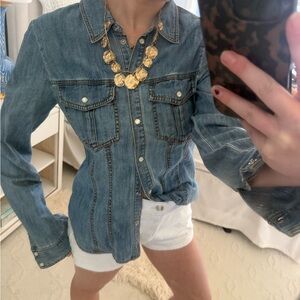 Veronica Beard denim button down